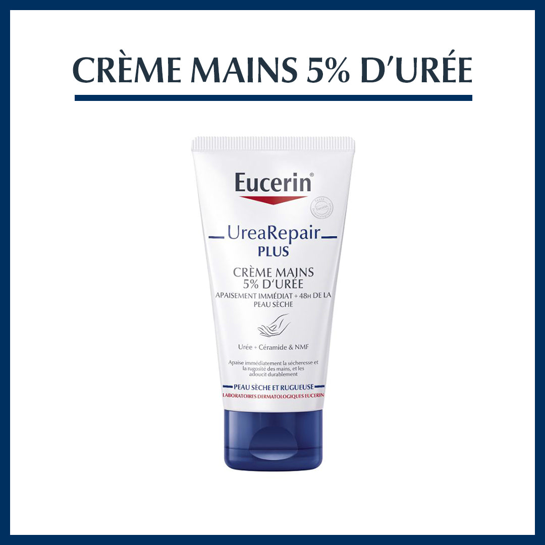 EUCERIN UreaRepair PLUS Crème Mains 5% d'Urée