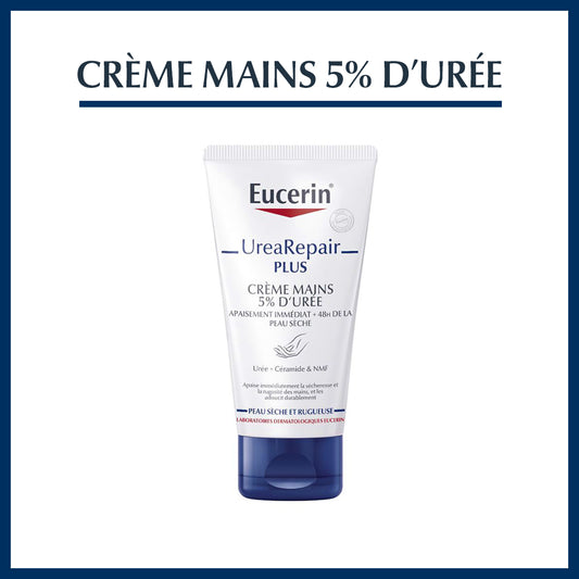 EUCERIN UreaRepair PLUS Crème Mains 5% d'Urée