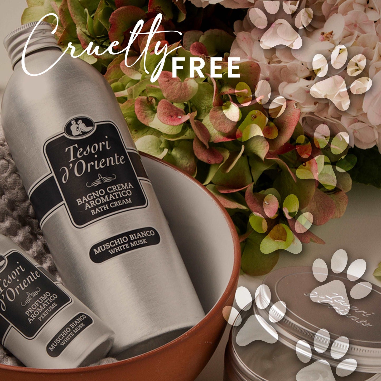 Tesori d'Oriente White Musk Bubble Bath Cream