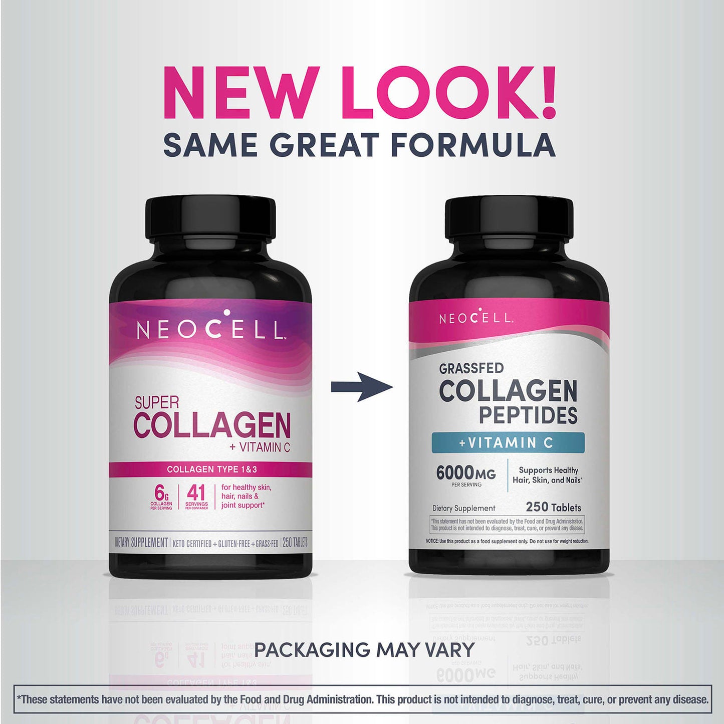 now NeoCell Grassfed Collagen Peptides + Vitamin C