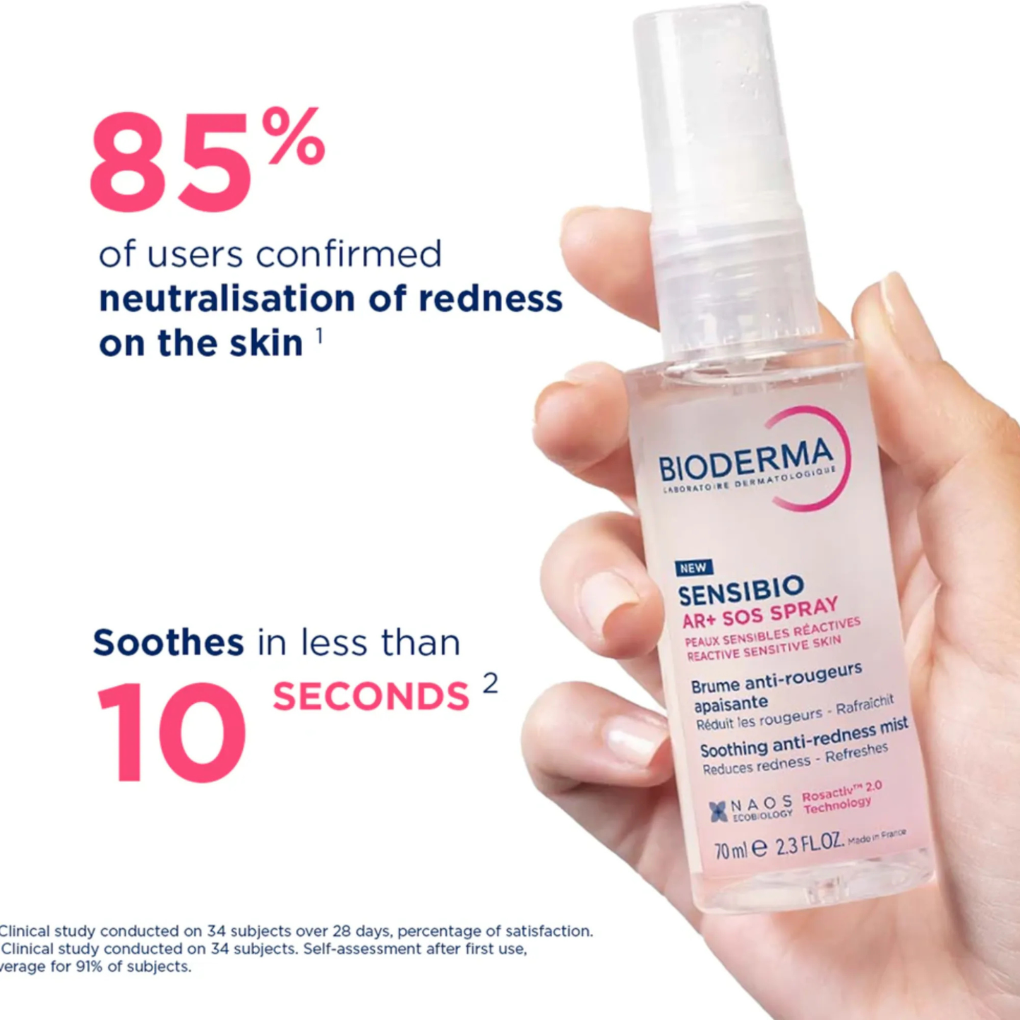 BIODERMA Sensibio Ar+ Spray Sos 70Ml