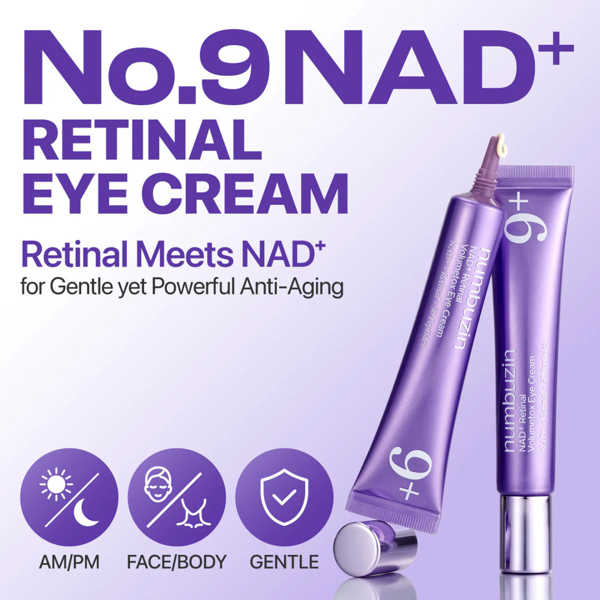 NUMBUZIN NAD+ RETINAL VOLUMETOX EYE CREAM 20ML