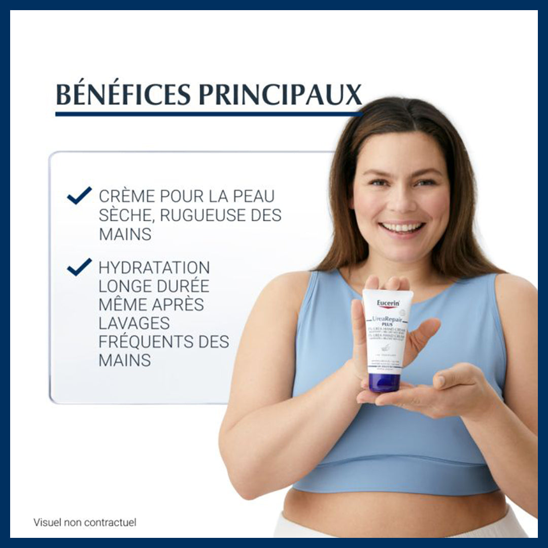 EUCERIN UreaRepair PLUS Crème Mains 5% d'Urée