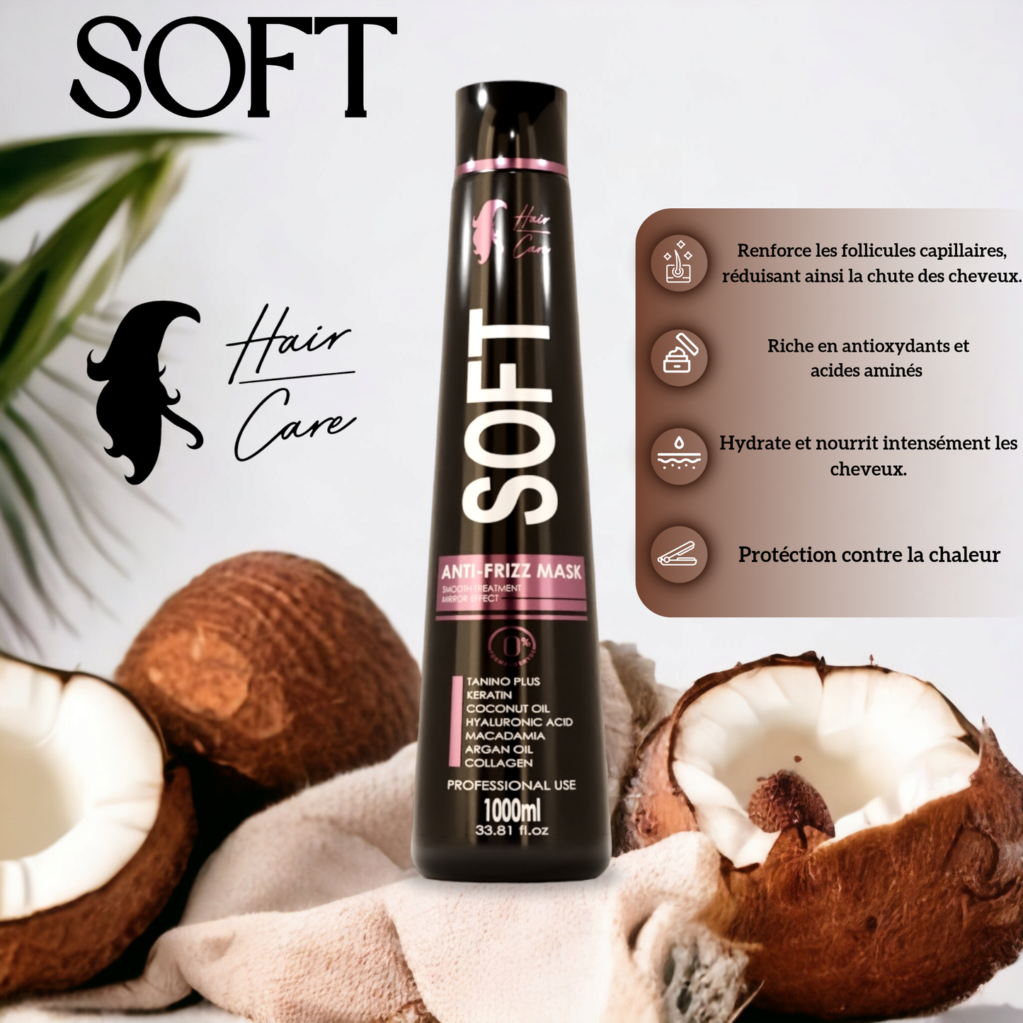 Hair Care Soft Protein - LISSAGE BRESILIEN