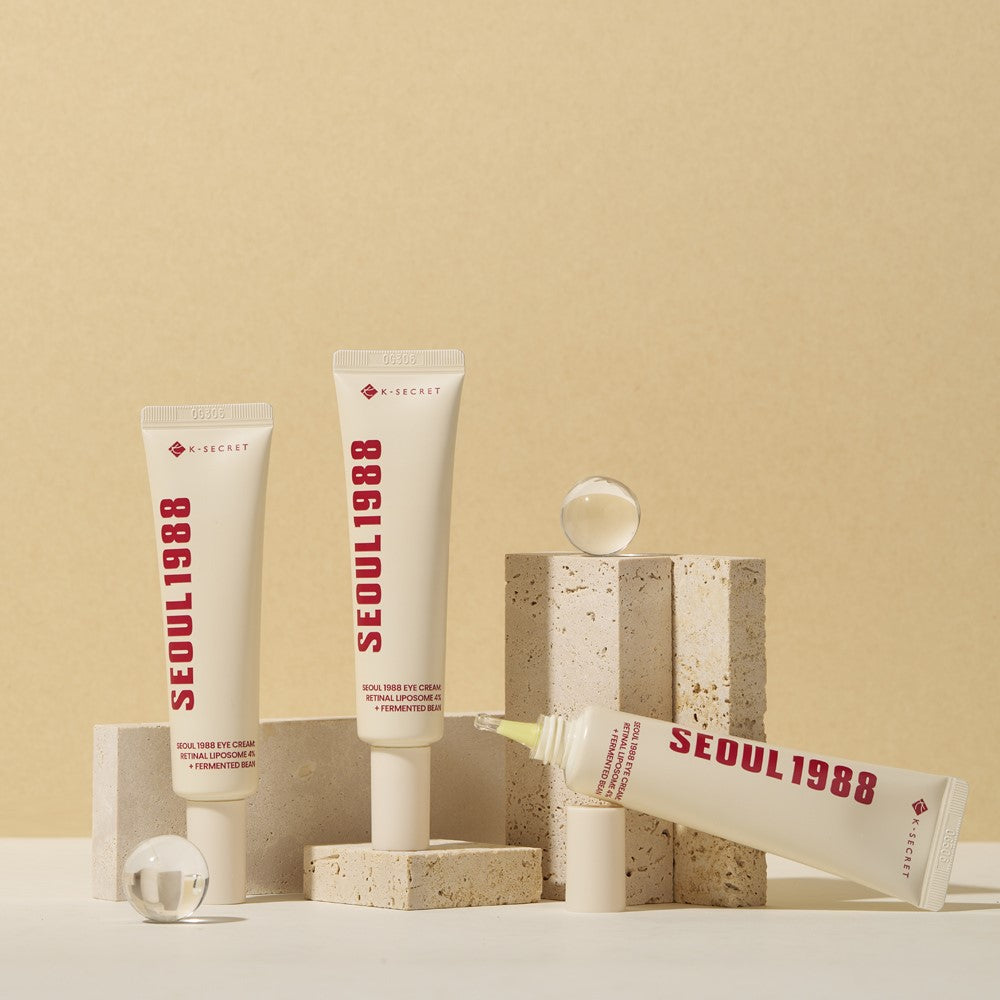 K-SECRET | SEOUL 1988 Eye Cream : Retinal Liposome 4% + Fermented Bean