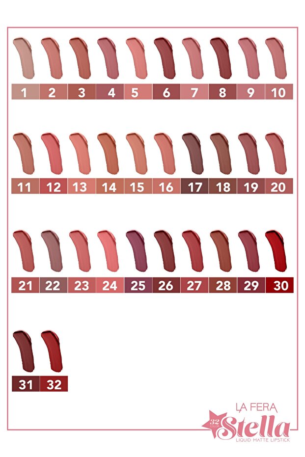 LA FERA STELLA LIQUID MATTE LIPSTICK