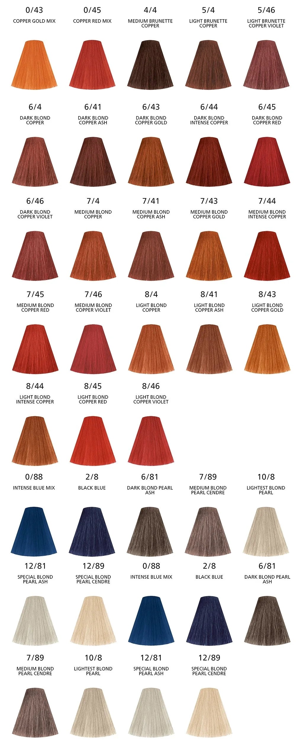 Wella Kadus Coloration cheveux tube