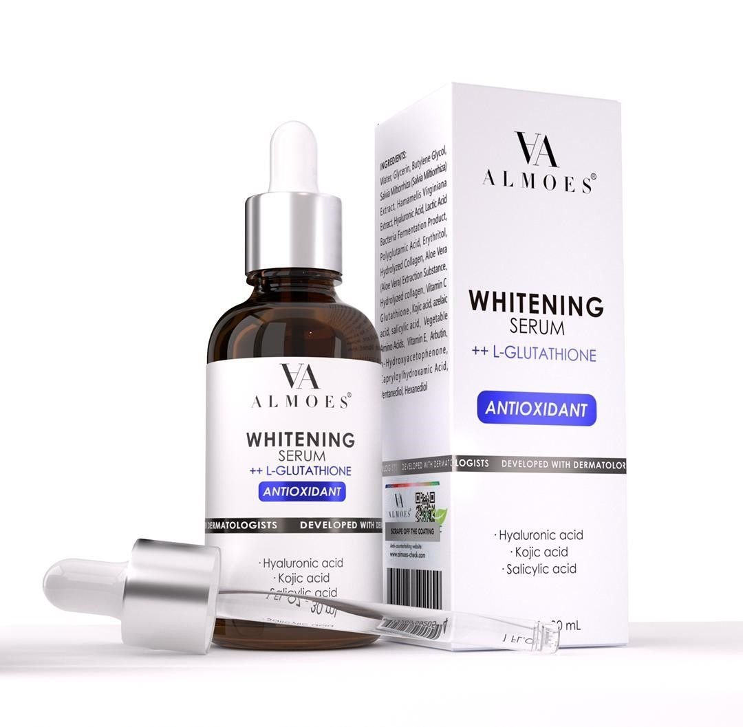 ALMOES WHITENING SERUM ++ L-GLUTATHIONE 30ml