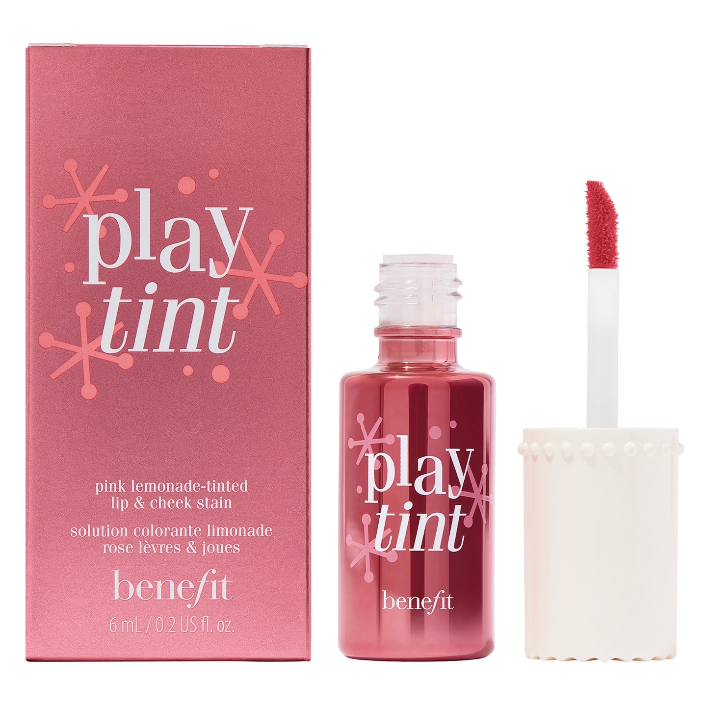 BENEFIT COSMETICS - Play Tint Blush Liquide rose Joues Et Lèvres