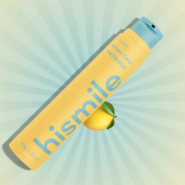 lemon twist toothpaste hismile