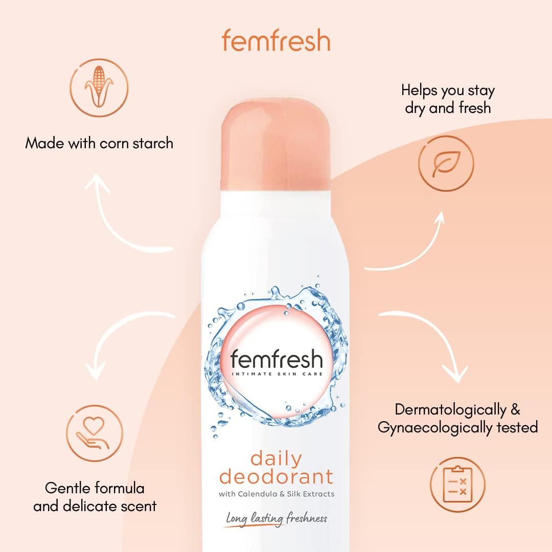 Femfresh Daily Freshness Intimate Deodorant 125 ml