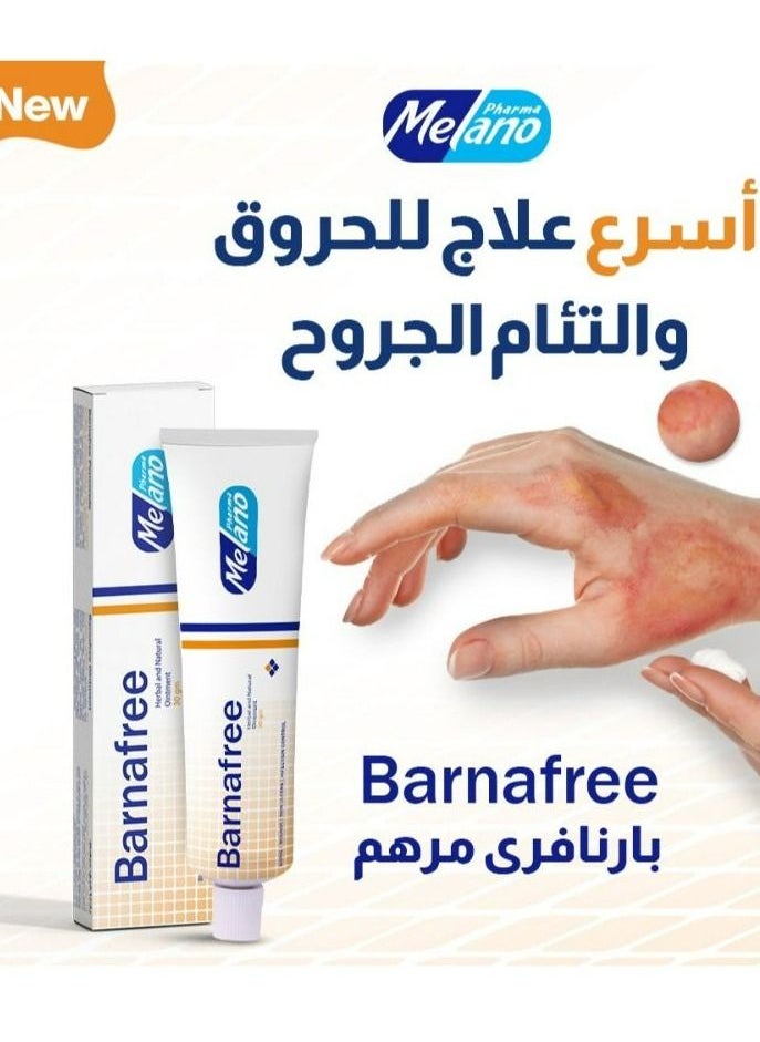 Barnafree Pommade – Crème pour brûlures et plaies