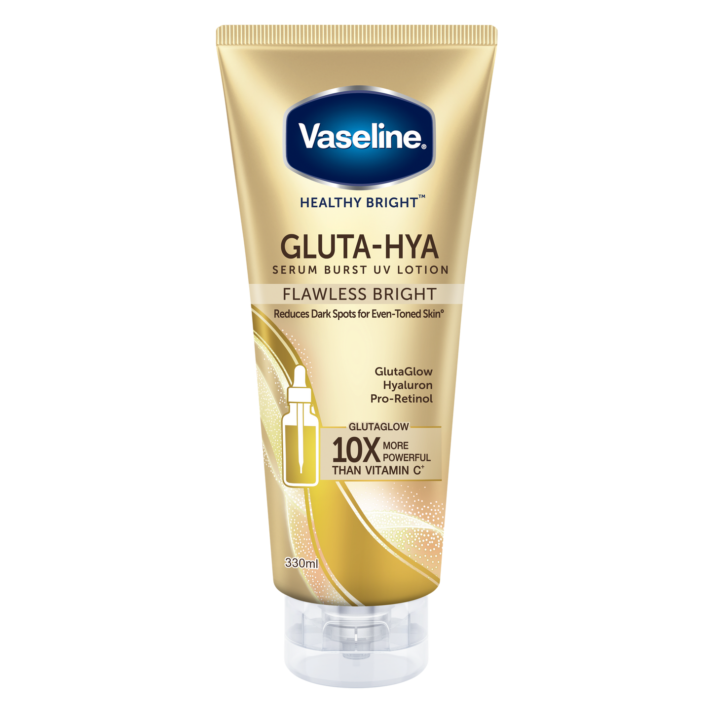 Vaseline - Gluta-Hya Serum Burst Lotion Flawless Bright
