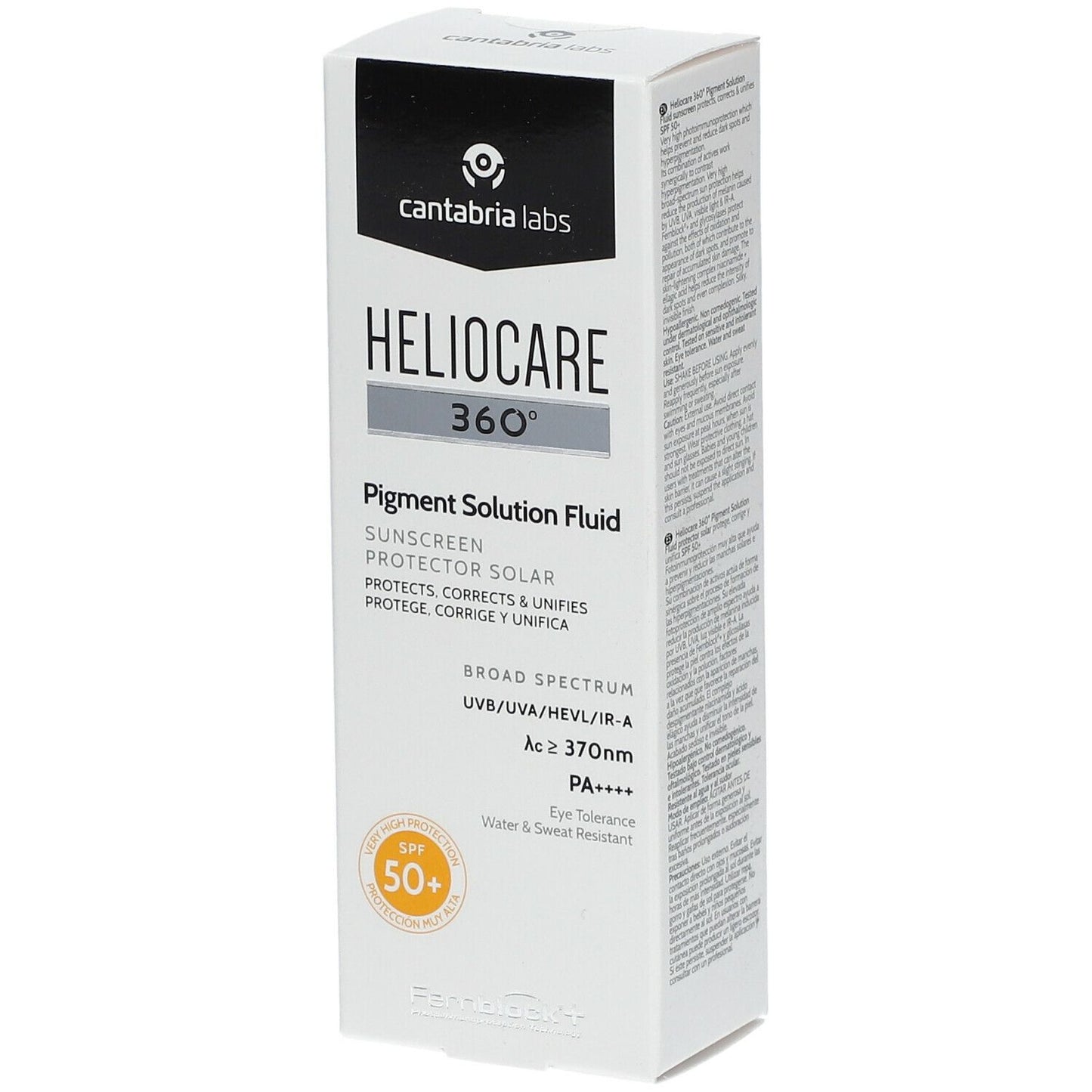 HELIOCARE PACK PROMO 360° HELIOCARE PIGMENT SOLUTION FLUIDE + ENDOCARE AQUAFOAM