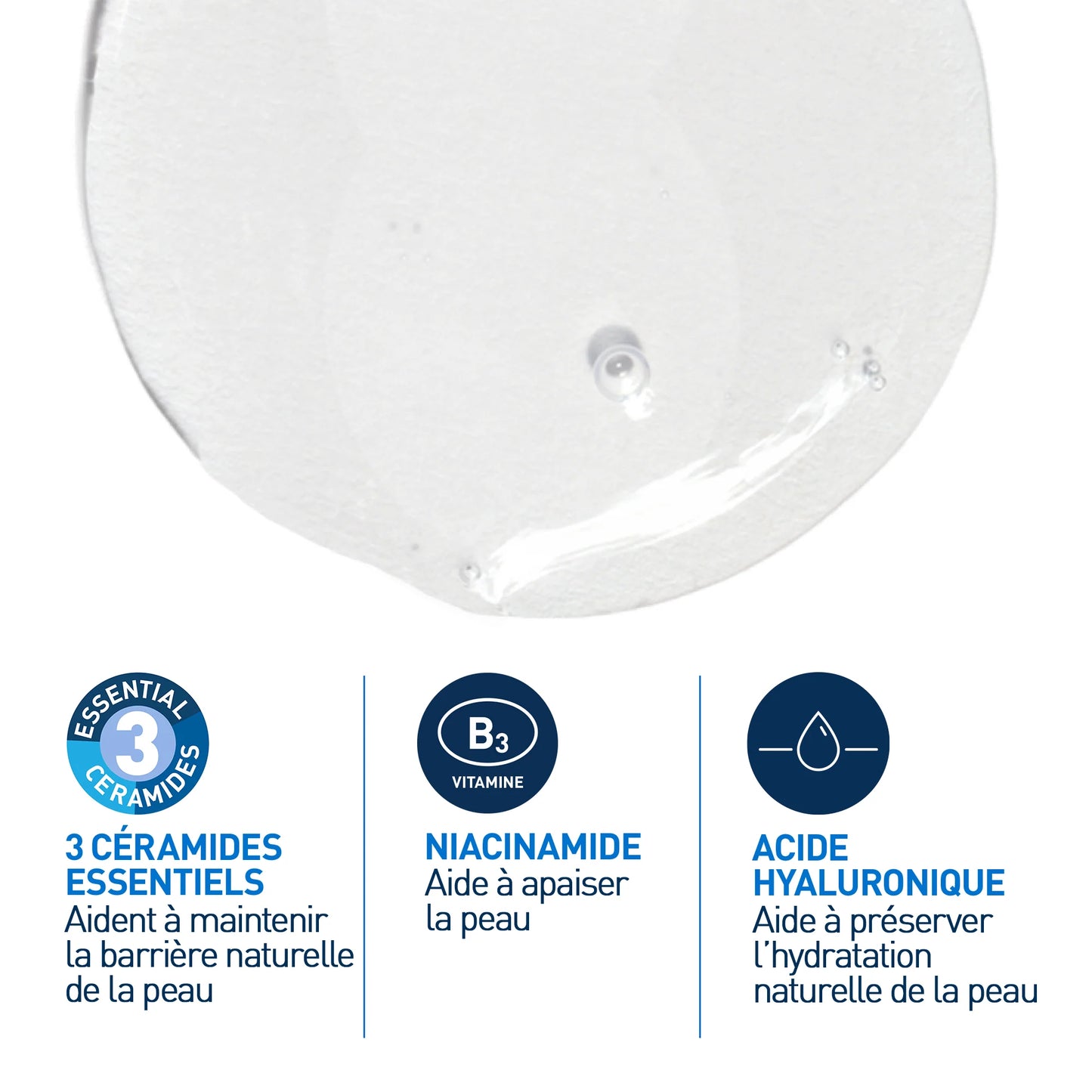 Cerave Gel Moussant Nettoyant Peau Normale à Grasse