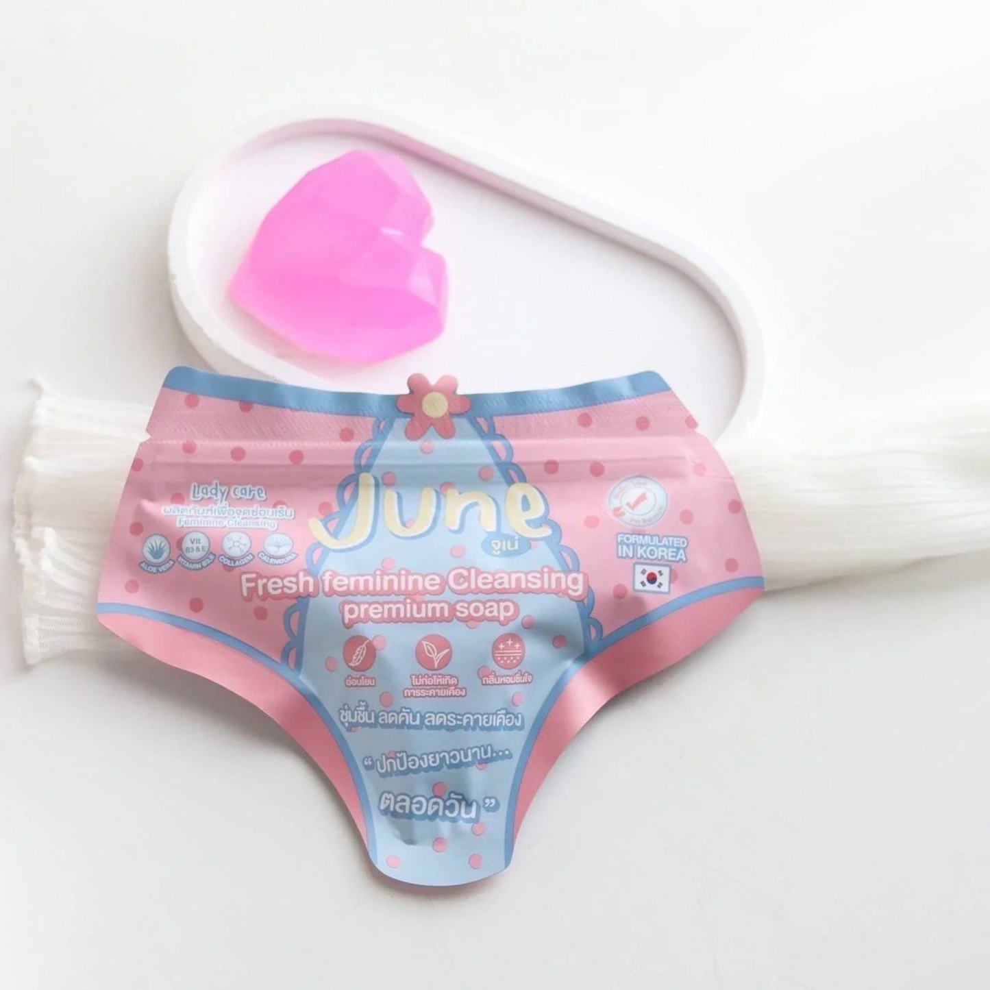 June Fresh Feminine Cleansing Premium Soap