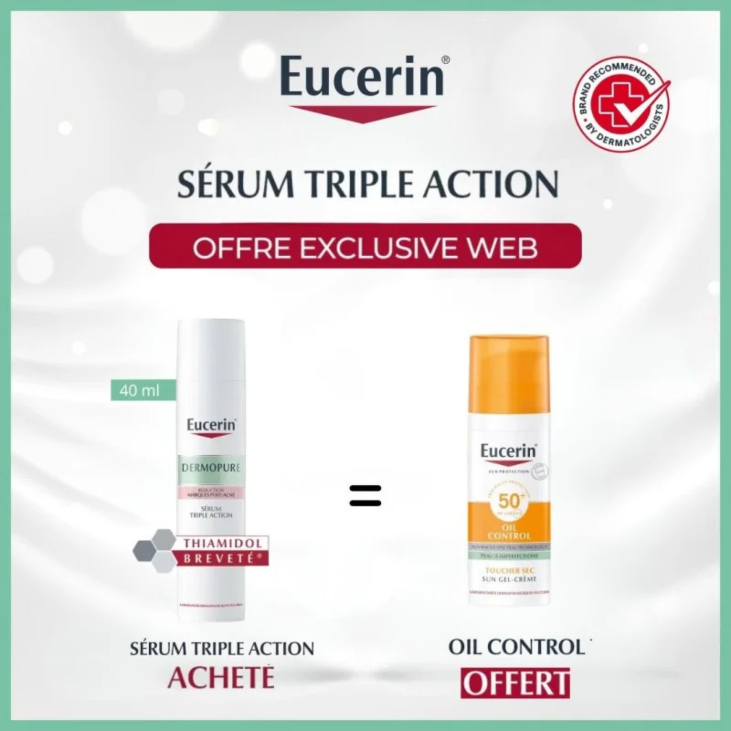 EUCERIN DERMOPURE SERUM TRIPLE ACTION 40mL