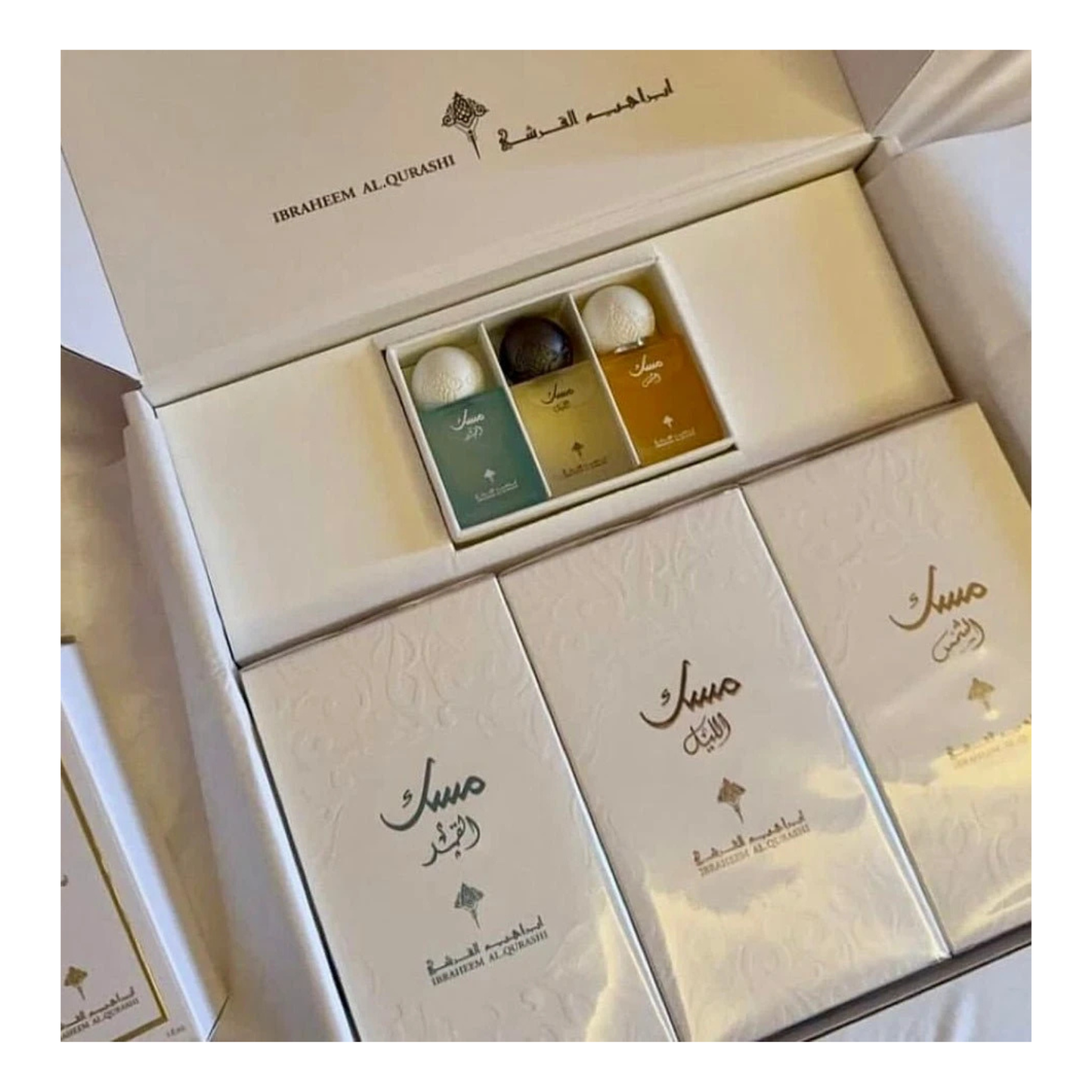 Ibraq Ibrahim Al Qurashi Musk Collection – 6 Pieces