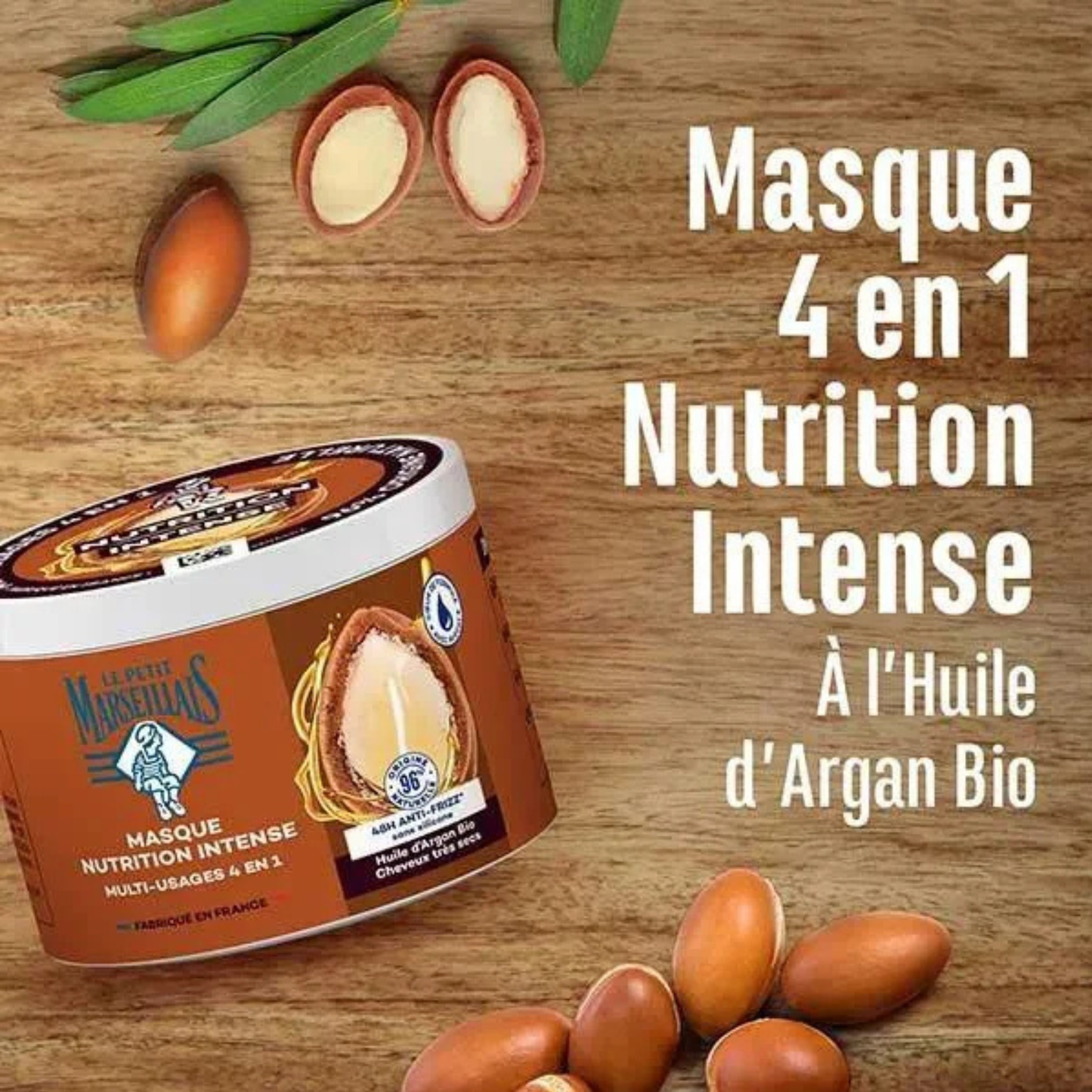 Masque Nutrition Huile d'Argan BIO