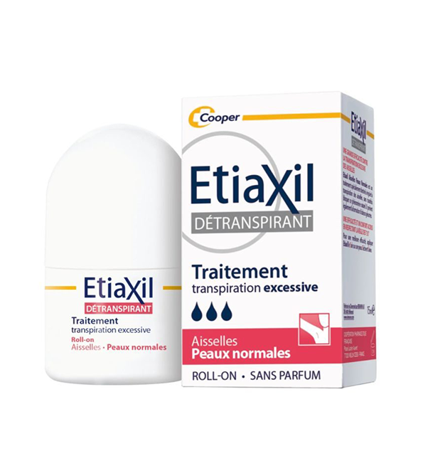 ETIAXIL DETRANSPIRANT AISSELLES PEAUX NORMALE ROLL ON 15ML