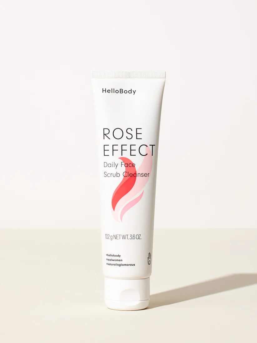 HelloBody - Exfoliant visage doux Rose Effect