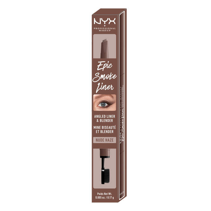 NYX EPIC SMOKE LINER Angled Liner & Blender Nude Haze