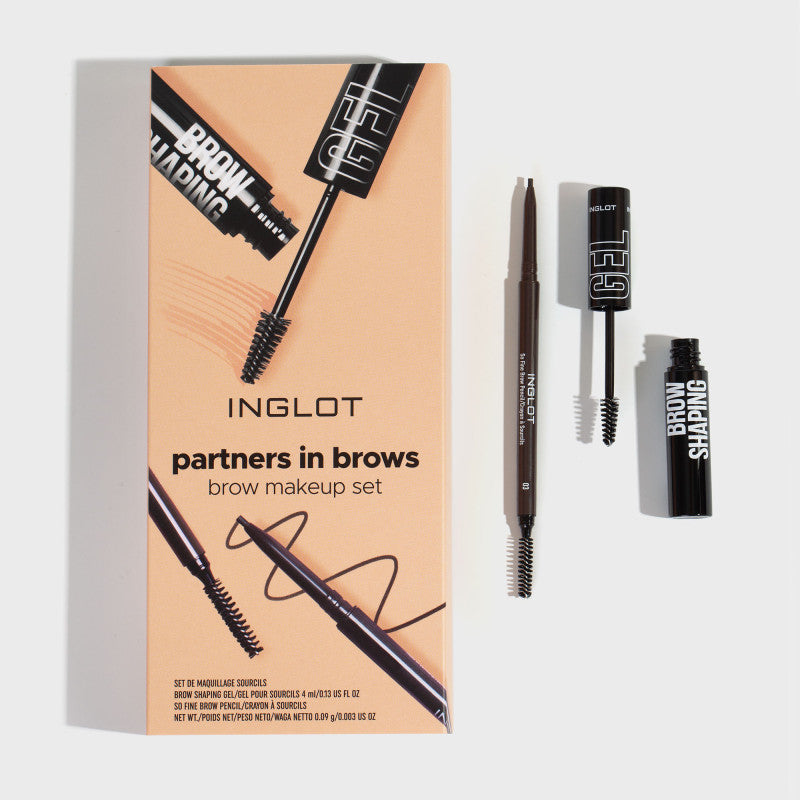 INGLOT Partners in Brows Makeup Set
