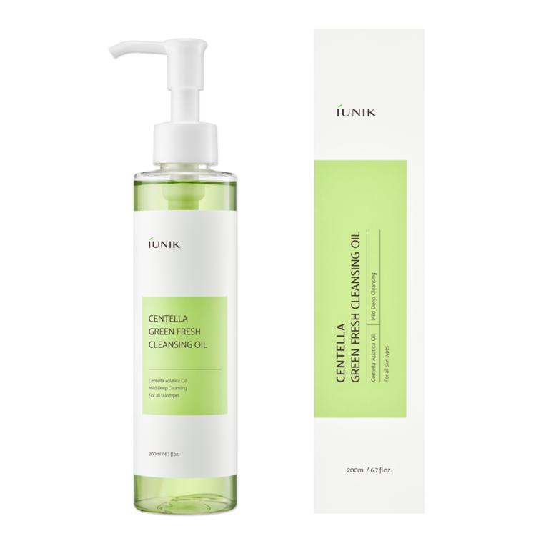 IUNIK Centella Green Fresh Cleansing Oil 200 ml