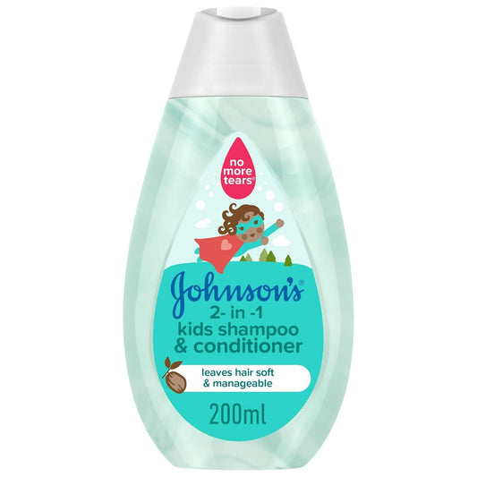 JOHNSON’S 2 in 1 kids shampoo conditioner 200ML