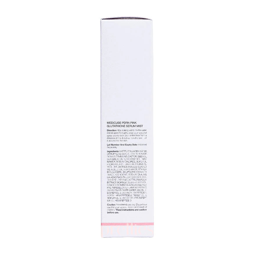 Medicube PDRN Pink Glutathione Serum Mist 100ml