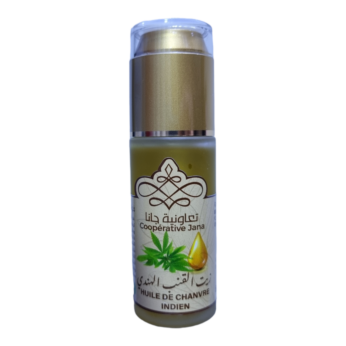 Huile de chanvre indien 60ml - Cooperative jana