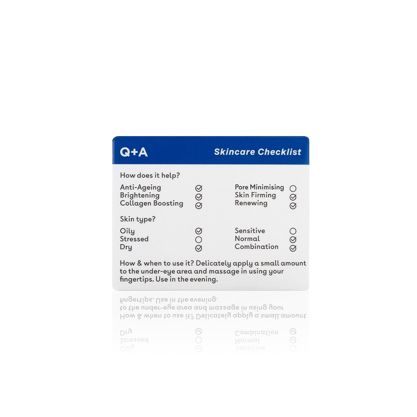 Q+A - Retinol Regenerating Eye Cream