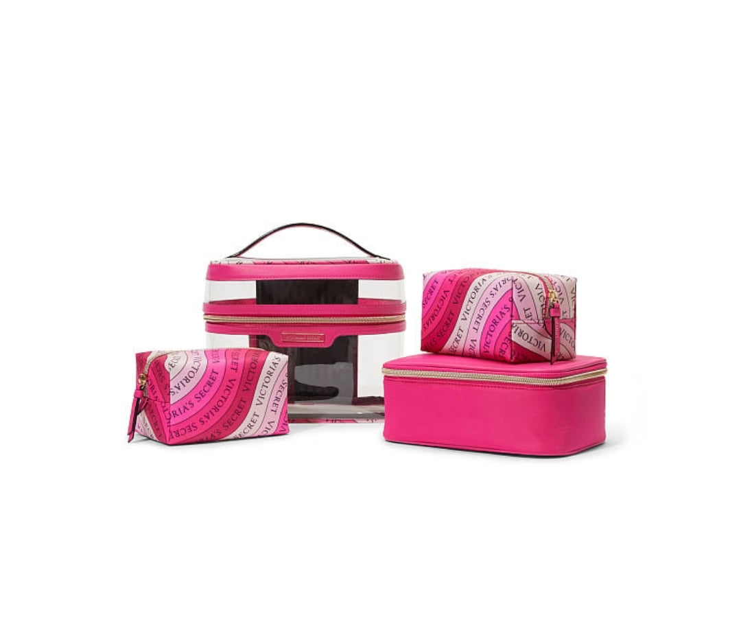 Victoria's Secret 4-Piece Makeup Bag
