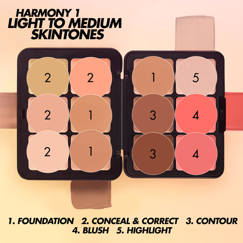MAKEUP FOREVER HD SKIN ALL-IN-ONE FACE PALETTE