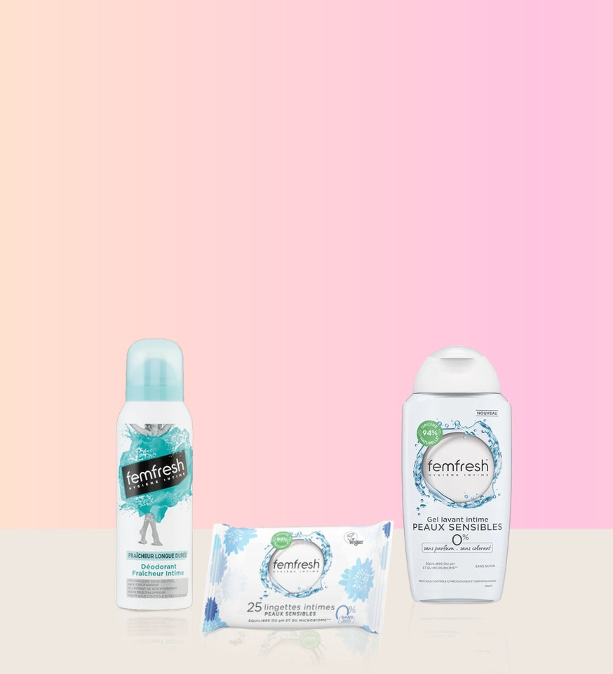 Pack Femfrech Fraîcheur Peaux Sensibles