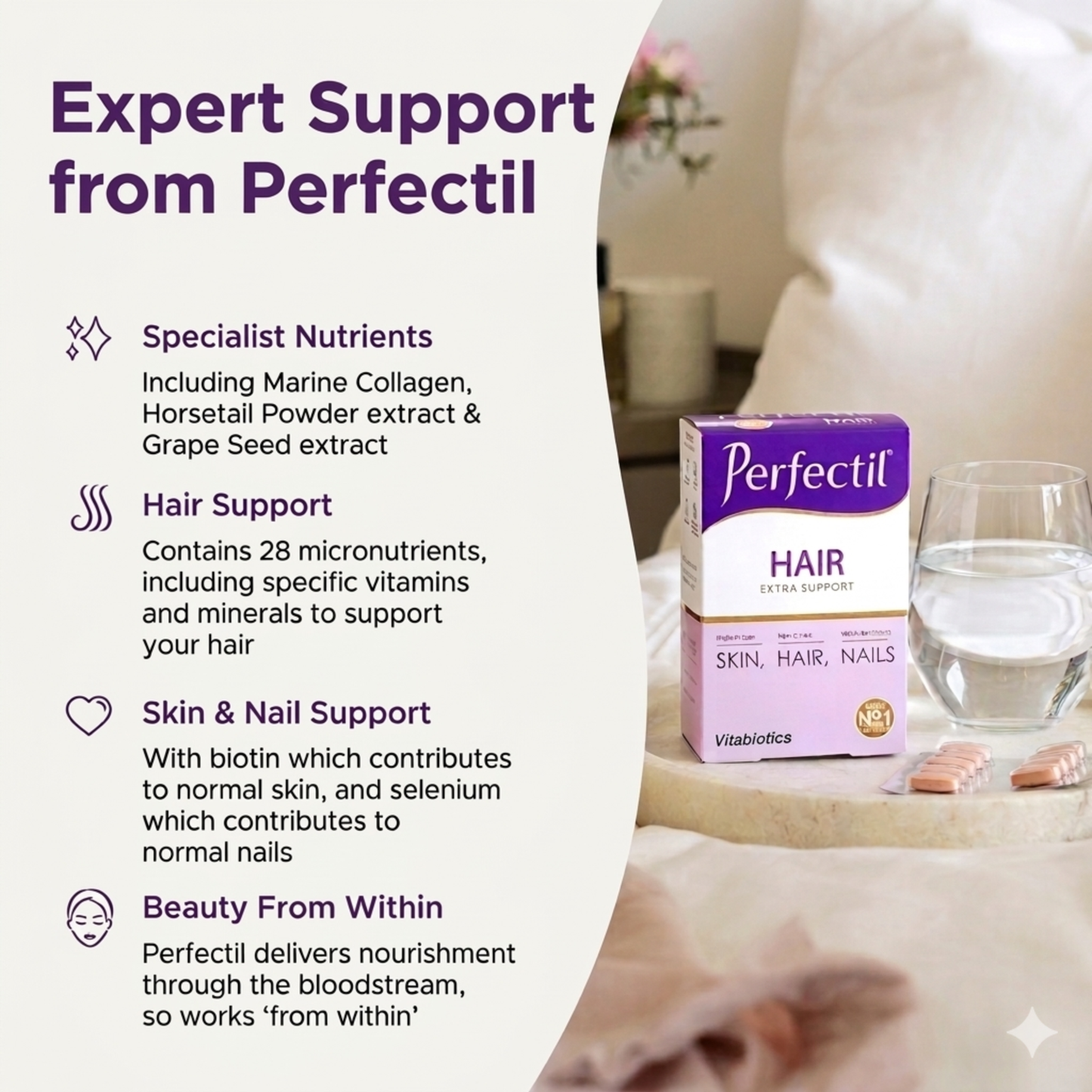 Perfectil Hair Extra Support Hair ,Skin ,Nails