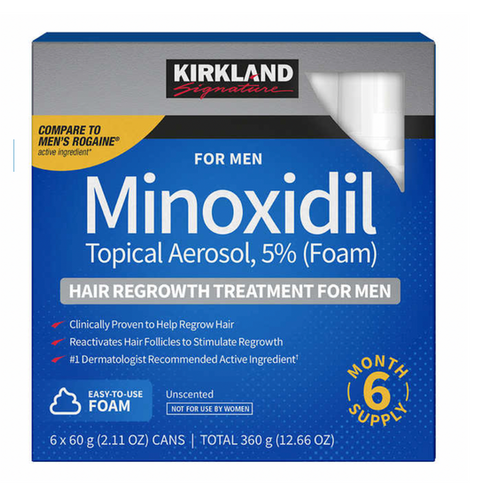 Minoxidil Mousse - Kirkland Signature
