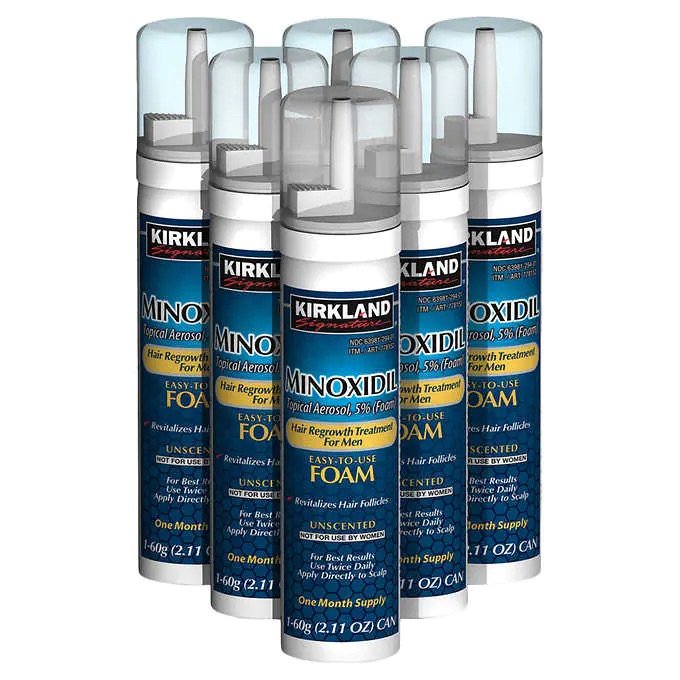Minoxidil Mousse - Kirkland Signature