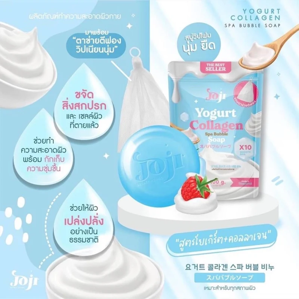 Joji Secret Young – Savon Moussant Spa au Yaourt et Collagène