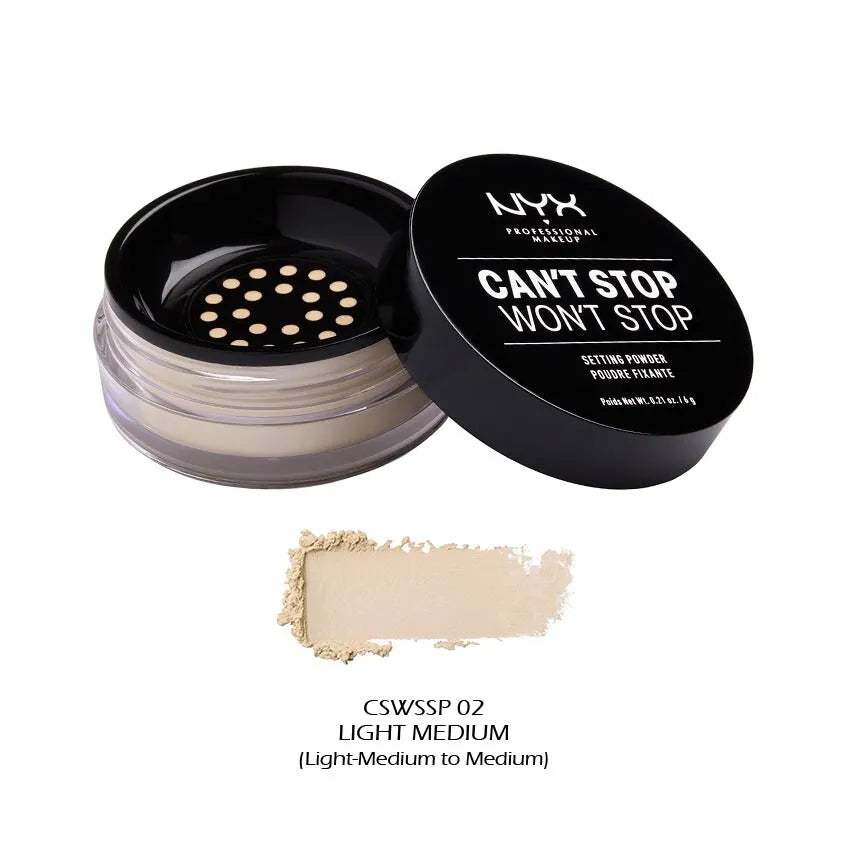 POUDRE LIBRE FIXANTE CAN'T STOP WON'T STOP