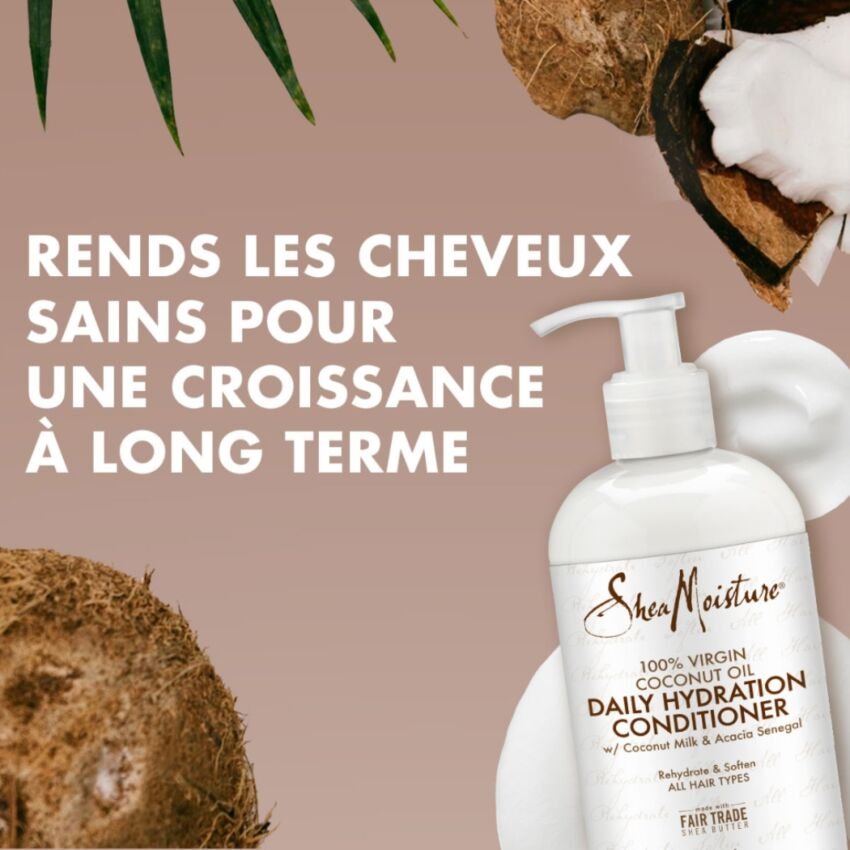 Shea Moisture 100% Virgin Coconut Oil Daily Hydration Conditioner