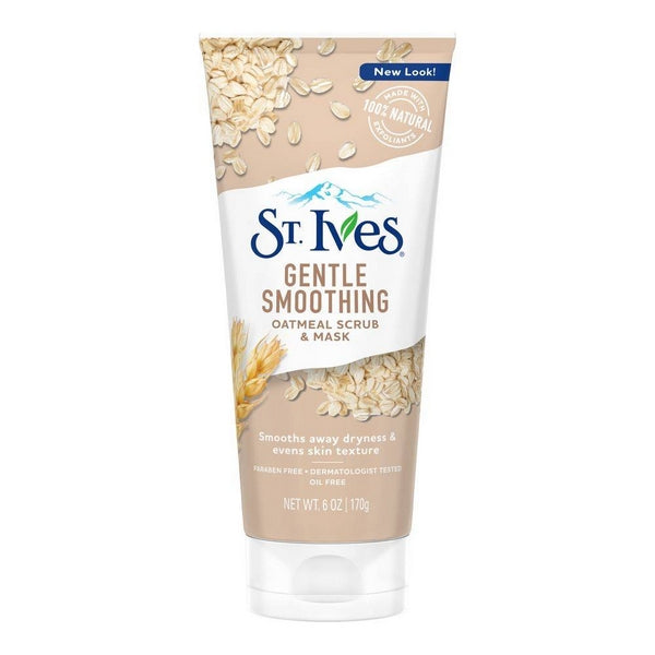St. Ives GENTLE SMOOTHING OATMEAL SCRUB & MASK