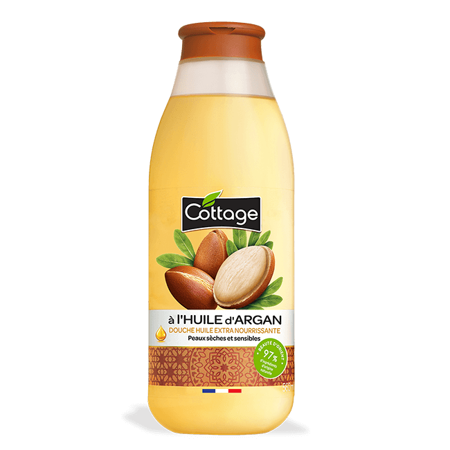 Cottage Douche Huile Extra-Nourrissante Huile d’Argan 560ml
