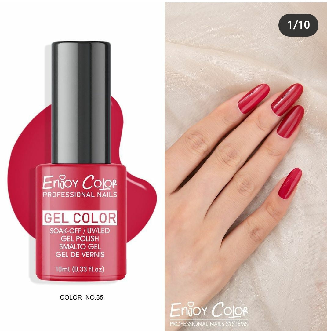 ENJOY COLOR nail polish permanent