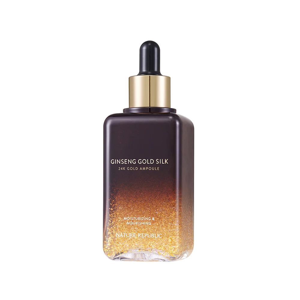 NATURE REPUBLIC GINSENG GOLD SILK 24K GOLD AMPOULE