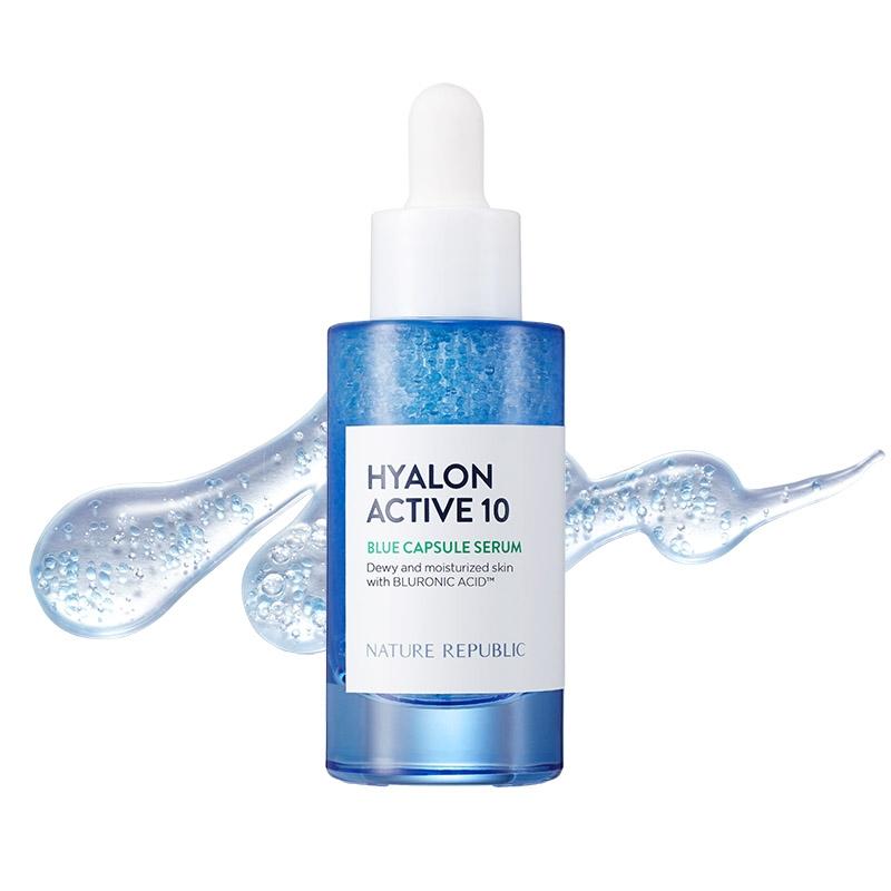 Nature Republic - Hyalon Active 10 Blue Capsule Serum