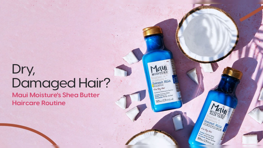 Revive Dry, Damaged Hair with Maui Moisture's Shea Butter Routine: Now Available at Haytam Parfumerie