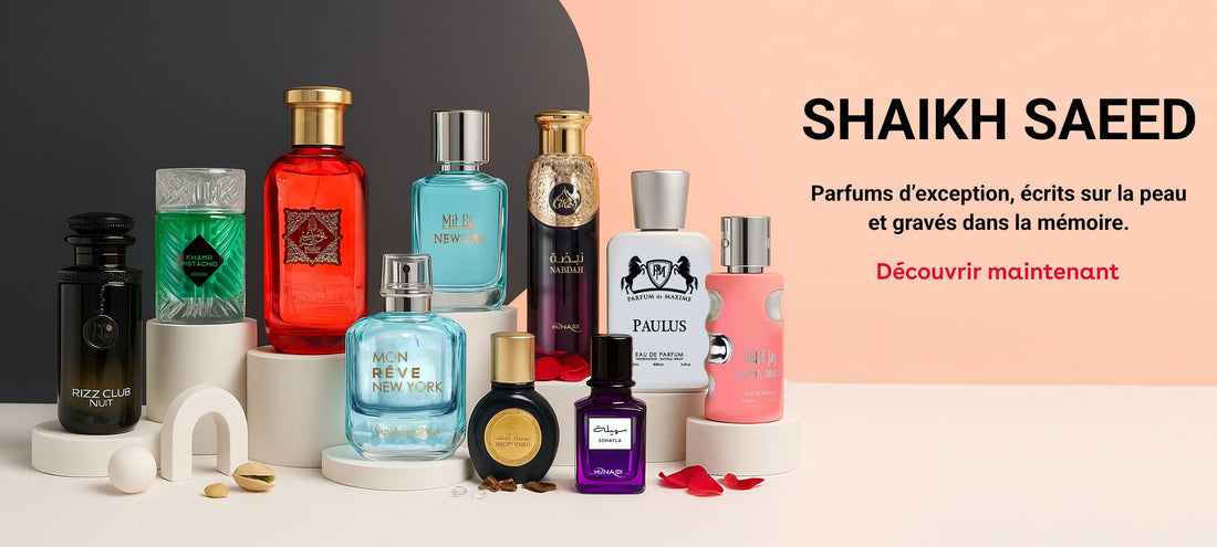 Shaikh Saeed Perfumes : l’héritage d’un grand nom de la parfumerie orientale — et nos meilleures sélections chez Haytam Parfumerie