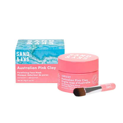 SAND & SKY Australian Pink Clay Porefining Face Mask