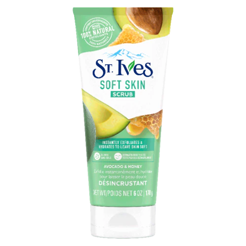 St. Ives SOFT SKIN AVOCADO & HONEY FACE SCRUB